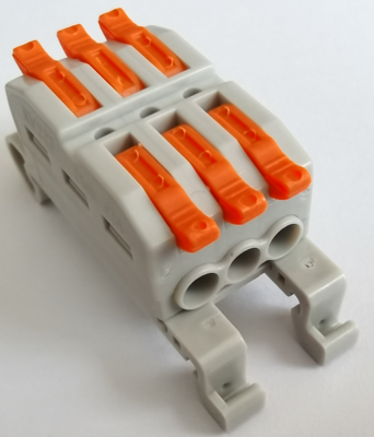 导轨式微型端子