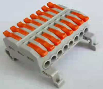 导轨式微型端子