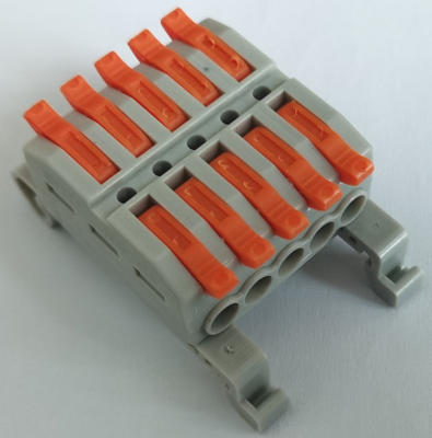 导轨式微型端子