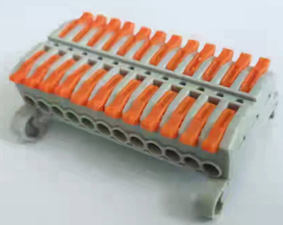 导轨式微型端子